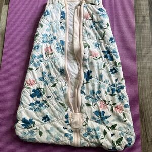 Burt’s Bees Floral Baby Sleeping Bag, size medium